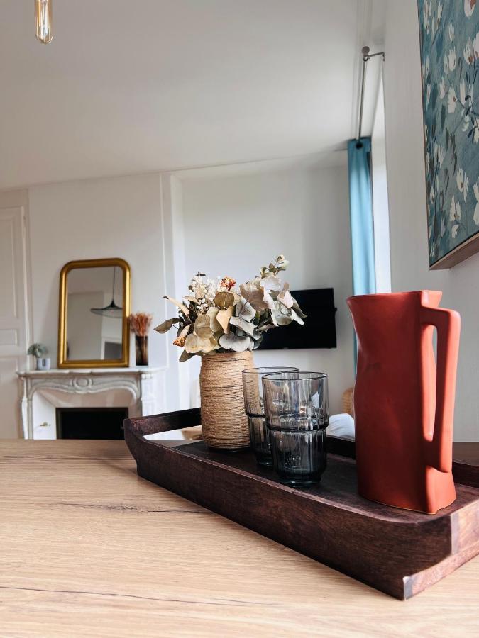 Charmant Appartement Plein Centre Ville - Parking Prive Auxerre Zewnętrze zdjęcie